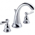 Delta B3596LF Windemere Widespread Bathroom Faucet with Pop-Up Drain Assembly - Includes Lifetime Warranty