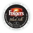 Folgers Gourmet Selections Black Silk Coffee, K-Cup Portion Pack for Keurig Brewers