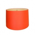 Orange Round Hardback Lamp Shade