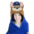 Comfy Critters Hooded Blanket - Paw Patrol Chase
