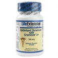 Life Extension Optimized Chromium with Crominex 3+ 500 mcg - 60 Vegetarian Capsules