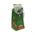 Neat-Oh ZipBin 45 Dinosaur Bring Along Backpack with 1 dinosaur (Dark Green)
