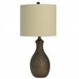 Decor Therapy Hammered Bronze Table Lamp