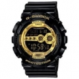 Casio Men's 'G-Shock' Black/Gold Stainless Steel Watch