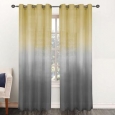 Rainbow Ombre 84-inch Sheer Curtain Panel - 52 x 84