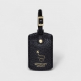 Luggage Tag - A New Day Black