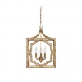 Capital Lighting Blakely Collection 3-light Antique Gold Foyer Pendant