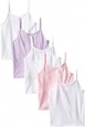 Hanes Big Girls' Camis, Assorted, Small (Pack of 5)