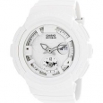 Casio Women's Baby G BGA190BC-7B White Rubber Quartz Sport Watch