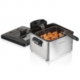 Hamilton Beach Stainless Steel 12 Cup Professional Style Deep Fryer with 3 Baskets