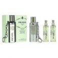 Prada Infusion D'iris Women's 0.34-ounce Eau de Parfum Purse Spray plus Two 0.34-ounce Refills