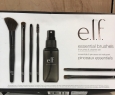Elf Essential Brushes - 6 Brushes And Cleaner Spray Set - In Box