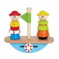 Hape Early Explorer Balance Boat Wooden Stacking Toy