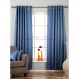 Blue Ring / Grommet Top 90% blackout Curtain / Drape / Panel - Piece