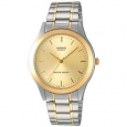 Casio Men's MTP-1128G-9A 'Classic' Two-Tone Stainless Steel Watch - Gold-tone