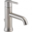 Delta 559LF-MPU Trinsic 1.2 GPM Single Hole Bathroom Faucet - Includes Metal Pop-Up Drain Assembly