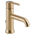 Delta Trinsic Single-handle Champagne Bronze Bathroom Faucet
