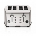 Krups KH734D Silver 4-slice Toaster with Brushed and Chrome Stainless Steel Housing