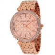 Michael Kors Women's MK3399 Darci Round Rose Gold-tone Bracelet Watch