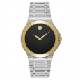 Movado Men's Movado Collection 0606960 Silver Strap with Black Dial Stainless Steel Watch