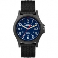 Timex Men's TW4999900 Expedition Acadia Blue/Black Black Fabric Strap Watch