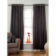 Black Ring / Grommet Top 90% blackout Curtain / Drape / Panel - Piece
