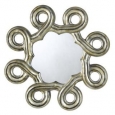 Cal Lighting WA-2155MIR Abstract Formia Hexagon Polyurethane Beveled Mirror