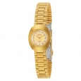 Rado Women's 'Original' Gold Plated Gold Dial Swiss Quartz Watch