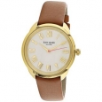 Kate Spade Women's Eldridge KSW1063 Brown Gold Tone Stainles-Steel Fashion Watch