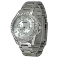 Fossil Women's ES3202 'Riley' Stainless Steel Crystal Accented Watch