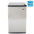 Whynter 2.1 cu. ft. Energy Star Stainless Steel Upright Freezer with Lock