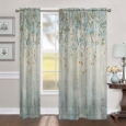 Laural Home Whimsical Forest 84 Inch Sheer Curtain Panel