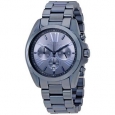 Michael Kors Women's MK6248 'Bradshaw' Chronograph Blue Stainless Steel Watch