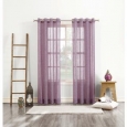 No. 918 Livi Grommeted Crushed Voile Window Curtain Panel