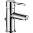 Delta 559LF-MPU-PP Modern 1.2 GPM Single Hole Bathroom Faucet with Single Handle