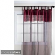 Silk Sheer Tab Top 84-inch Curtain Panel - 42 x 84
