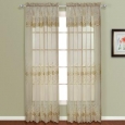 Luxury Collection Marianna Panel Pair with Attached Valance - 100 x 84
