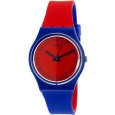 Swatch Men's Blue Loop GS148 Multicolor Rubber Swiss Quartz Fashion Watch