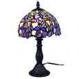 Amora Lighting Tiffany Style Iris Table Lamp