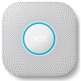 Nest Protect 2nd Gen Wired Smoke and Carbon Monoxide Alarm, White