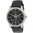 Seiko Men's 5 Automatic SNZG15K Black Nylon Automatic Fashion Watch