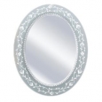 Headwest Fushcia Oval Wall Mirror