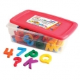 Educational Insights AlphaMagnets & MathMagnets Combo Set - Jumbo Multicolored, 100 pieces