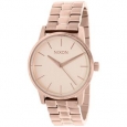 Nixon Women's Kensington A361897 Rose-Gold Stainless-Steel Quartz Fashion Watch