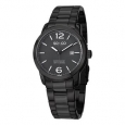 SO&CO New York Men's SoHo Quartz Date Watch with Black Stainless Steel Bracelet