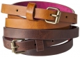 Women's Two Pack Skinny Belt - Brown - Mossimo Supply Co. And 153;