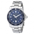 VictorinoxMen's Maverick Gs 241602 Silvertone Watch with Blue Dial