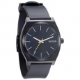 Nixon Men's Time Teller A119000 Black Polyurethane Analog Quartz Dress Watch