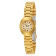 Rado Women's 'Original' Gold Plated Gold Dial Swiss Quartz Watch