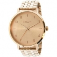 Nixon Women's Arrow A1090897 Rose-Gold Stainless-Steel Quartz Fashion Watch
